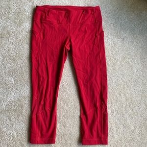 Lululemon Fast and Free Crop Leggings